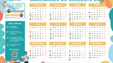 Calendrier de collecte 2026 flipou